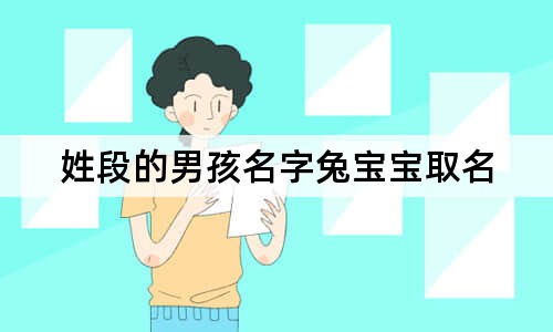 姓段的男孩名字兔寶寶取名